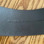 Chico's Chico’s Tortoise Toned Bold Buckle Leather Belt Photo 3