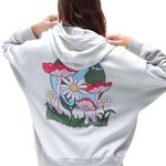 PacSun mushroom zip up Photo 0