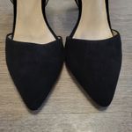 joe's jeans Laney Ankle Wrap Heels Black Suede Pumps Stiletto Pointed Toe sz 8.5 Photo 5