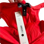 AQUA NWT- One Piece Red One Shoulder Cut Out Swimsuit- Size M Photo 13