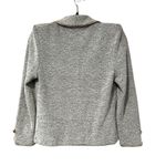 St. John Collection Long Sleeve Tweed Collared Blazer Gray Sz 2 Photo 3