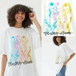 Urban Outfitters SALE Britney Spears UO Exclusive Oversized White Tee Size Small NWT Photo 5