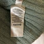 Free People Light Green Knit Sweater Over Sized Photo 4