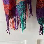 Beautiful Warm and Cozy Acrylic Blanket Scarf Purple Photo 1