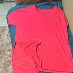 Women's Pink Tshirt and short Set Sz XL New Photo 0