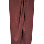 SKIMS  Strapless Twist Bandeau Bodycon Dress Women's Medium Brown Minimalist Y2K Photo 0