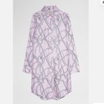Zadig & Voltaire  Light Pink Chain Print Mini Dress Photo 5