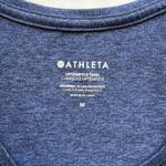 Athleta  Uptempo II Tank Top in Navy Blue Heather Size Medium Photo 4