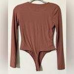 Olive & Oak  size small thong bodysuit root beer color Photo 9