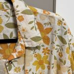 Billabong  Yellow and Green Floral Shirt Photo 2