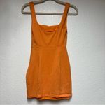 Showpo Orange Slit Mini Sundress Photo 1