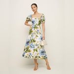 Reformation Marella Linen Dress, Size 4 , $278 Photo 5
