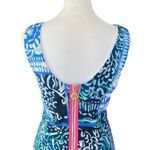 Lilly Pulitzer  - Mila Stretch Shift Dress Rounded Back Seashell Charm Sz 2 Photo 6