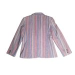 Country Suburbans Vintage 70s 80s Striped Wool Blazer Size 12 Photo 1