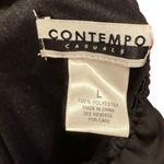 Vintage Contempo Casuals Black‎ Backless Halter Jumpsuit Black Size L Photo 6