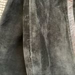 EUC Alfani Suede and Leather Striped Pencil Skirt Black Size 8 Photo 2