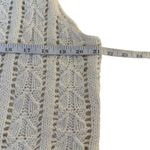 Vtg Ivory White Crochet Vest Medium Turtle Bay Open Knit 80s 90s Coquette Photo 7
