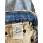 Rag and Bone WomanJeans Sz 28 Dre Capri Distressed Light Wash Photo 9