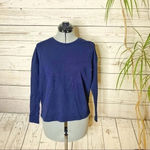 Madewell  Navy Blue Pullover Long Sleeve Sweatshirt Photo 1