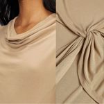 Ted Baker Beige Neyda Jersey Drape Dress US Size 4 *READ notes below Photo 3