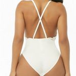 Forever 21 Sexy Ivory Lace One Piece Photo 1