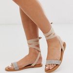 ASOS Tie Leg Sandals Photo 0