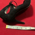 Audrey Brooke Heels Chic Black Lace-Up Women's Heels  9 1/2 like new Photo 8