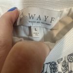 WAYF Black & White Floral Lightweight Layered Lined Mini Skirt Women Sz L Photo 5