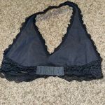 Gilly Hicks Gray Lace Halter Bralette Photo 1