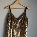 NEW Marchesa Notte Sequin V Photo 5