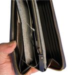 Kate Spade  Hyde Lane Gingham Michele Zip Around Wallet in Navy White, New w/ Tag Photo 9