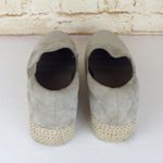 Vince  Sneakers Womens 8M Gray Beige Wilden Suede Leather Platform Espadrille Photo 8