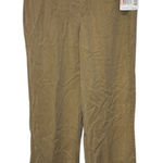 Liz Claiborne Liz Claibone Women's Pants Chino Audra Straight Cropped‎ Trouser Tan Sz. 8 NWT Photo 0