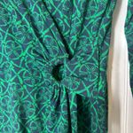 Pendleton  Green Sand Dollar Print Wrap Dress Photo 2