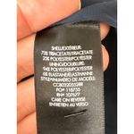 Alice + Olivia Navy Blue Diana Satin Ruched Cowl Neck Maxi Dress Size 2 Photo 12