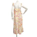 Petal & Pup Floral Print Ruffle Tiered Maxi Dress Women Sz 2 Sleeveless Cotton Photo 6
