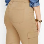 Talbots Khaki Slim Cargo Pants/Chinos Size 6 Photo 2