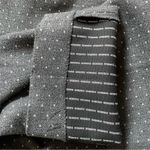 Loft  Julie Skinny Pants Women’s Size 8 Charcoal Gray White Pin Dot Dress Office Photo 4