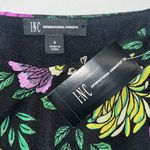 Inc international Concepts NWT Sz S Lotus Floral Print Cold Shoulder Blouse Top Photo 3