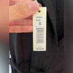 Max Studio  Women's Sleeveless Black Jumpsuit size S NWT French Terry Waist Tie Photo 7