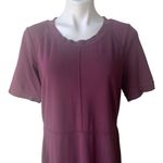 Athleta  Chianti Red En Route Ponte Fit & Flare Tennis Dress, Sz Large Tall Photo 7