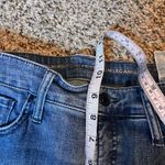 Chico's ‎ So Slimming Girlfriend Jeans Ankle Patchwork Embellished Size 4R Photo 6