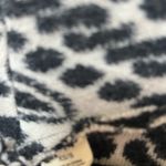 Anthropologie Moth Black and White Long sleeveless Cardigan size XS/S Photo 4