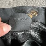 Gucci  Bamboo Black Suede Leather Handbag Photo 11