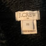 J.Crew funnel neck Blogger cozy pullover long sleeve pocket wool gray… Photo 6