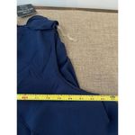 Mlle Gabrielle  BLUE Women’s 2X Ruffled Short Sleeve Career Casual Dress NEW Photo 4