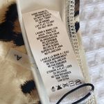 Vitamin A ELLE Side Tie String Bikini Bottoms Size 14DD Leopard Cream Black Tan Photo 11