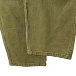Free People  NWT Ezra Cargo Pants Women’s Size 27 Green Cotton Utility Photo 8