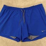 Nike  Blue Dri Fit Drawstring Lined Shorts Size XXL Photo 0