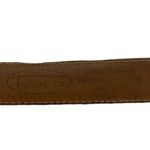 Talbots Womens Tan Snake Skin Look Italian Leather Belt size L SKU 1535 Photo 3